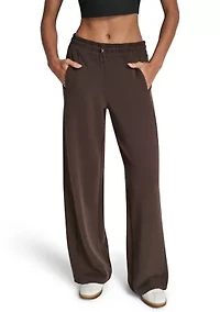 Women's Highline Ribbed High Waist Wide Leg Pants