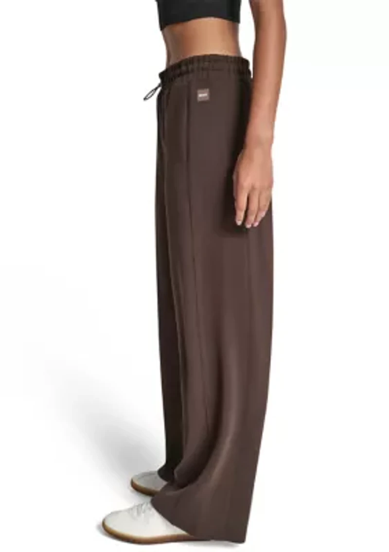 Women's Highline Ribbed High Waist Wide Leg Pants