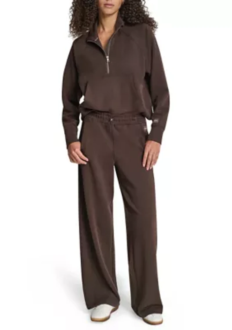 Women's Highline Ribbed High Waist Wide Leg Pants