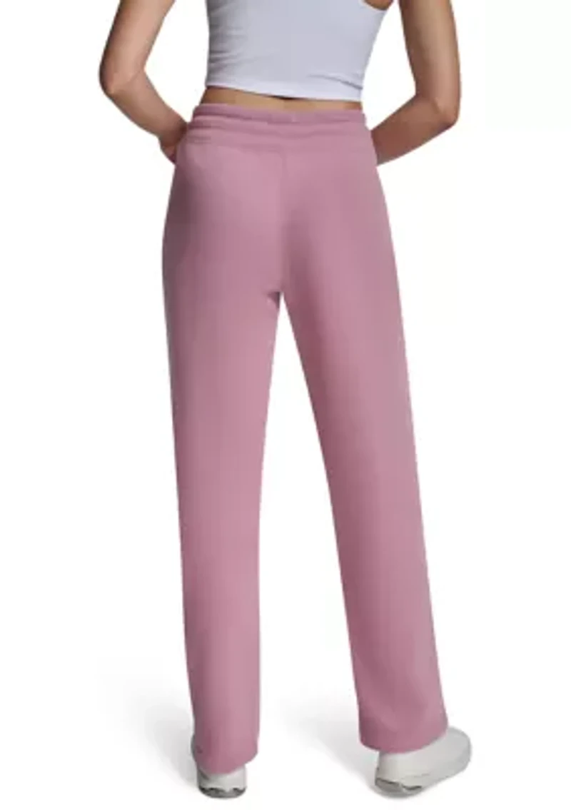 Women's Tonal Patch Logo Track Pants with Pockets