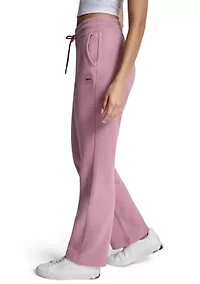 Women's Tonal Patch Logo Track Pants with Pockets