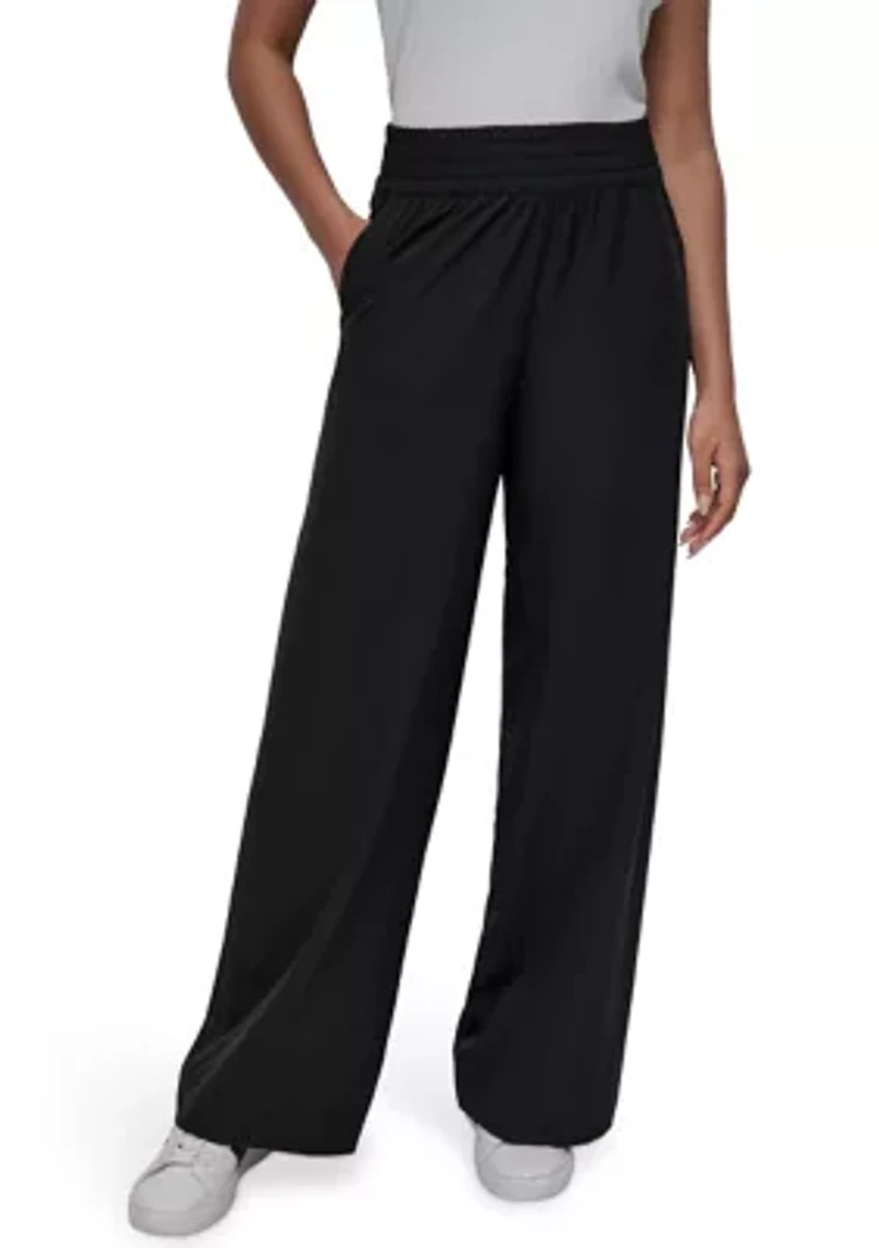 High-Rise Wide Leg Pants