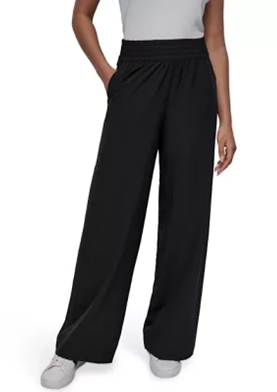High-Rise Wide Leg Pants