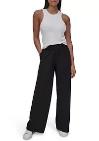 High-Rise Wide Leg Pants