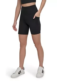 Women's Balance Compression Super High Rise 6" Bike Shorts with Pockets