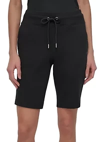 HD Logo 10" Bermuda Shorts with Pockets and Side Vents