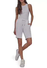 HD Logo 10" Bermuda Shorts with Pockets and Side Vents