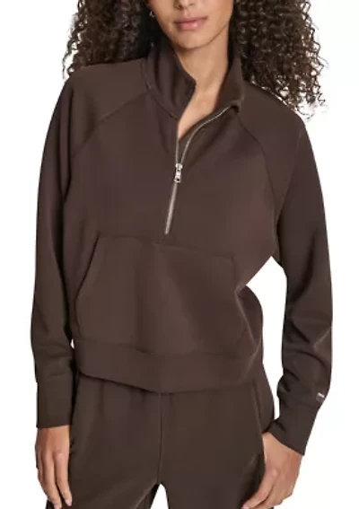 Women's Highline Ribbed Half Zip Pullover