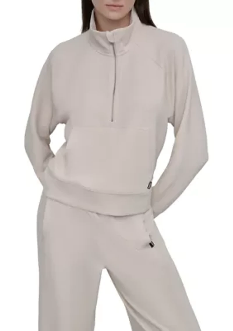 Women's Highline Ribbed Half Zip Pullover