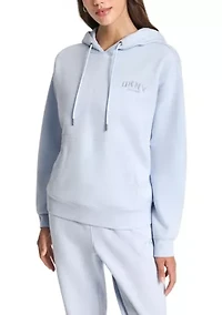 Women's Varsity Embroidered Logo Hoodie