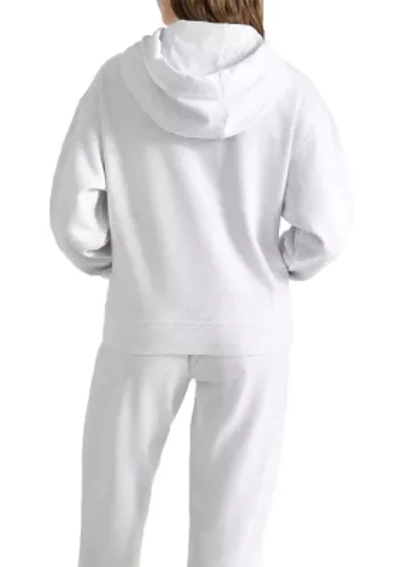 Women's Varsity Embroidered Logo Hoodie