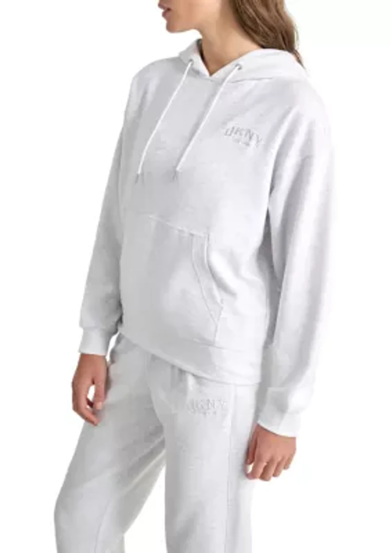 Women's Varsity Embroidered Logo Hoodie