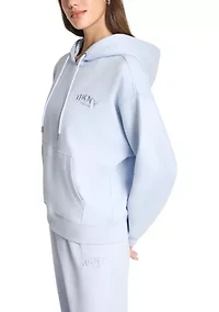 Women's Varsity Embroidered Logo Hoodie