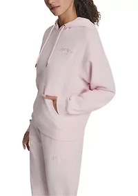 Women's Varsity Embroidered Logo Hoodie