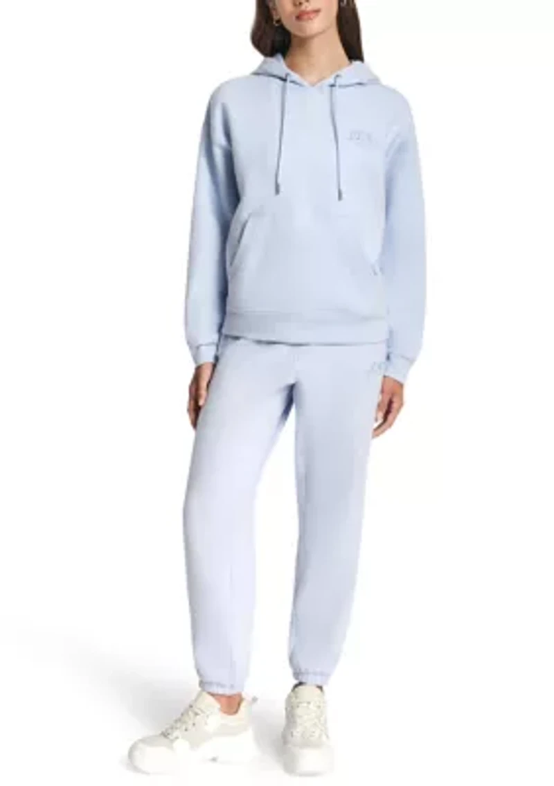 Women's Varsity Embroidered Logo Hoodie