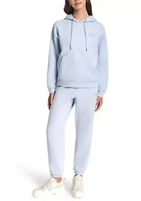 Women's Varsity Embroidered Logo Hoodie