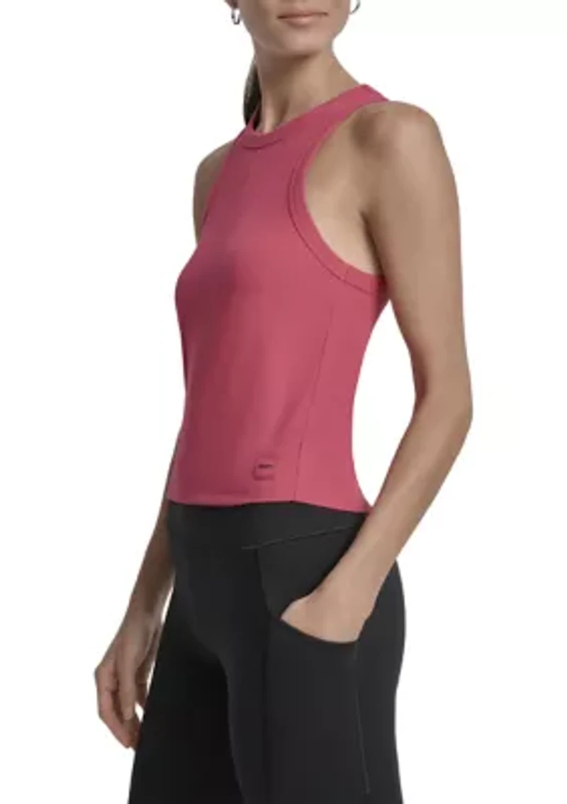 Women's Hudson Rib High Neck Meet and Greet Tank Top