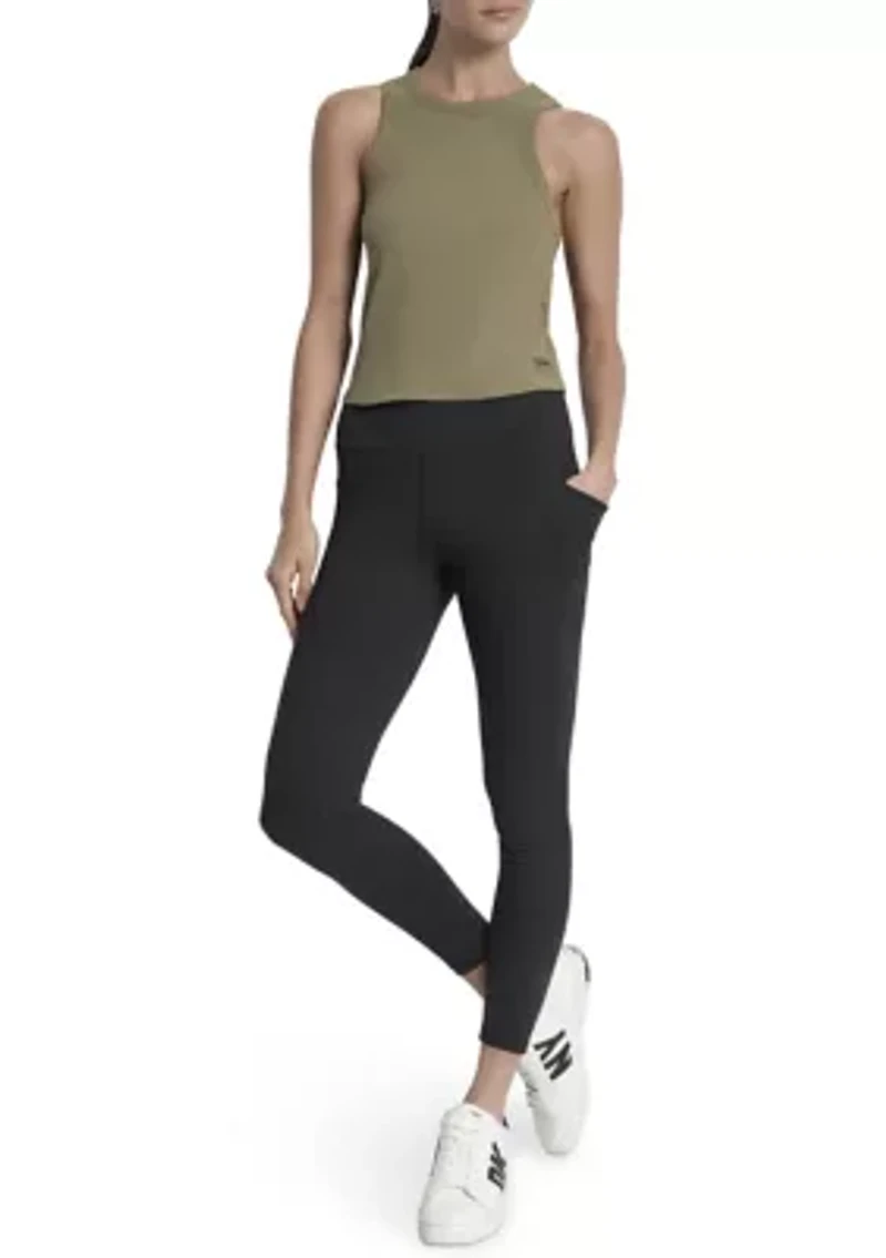 Women's Hudson Rib High Neck Meet and Greet Tank Top