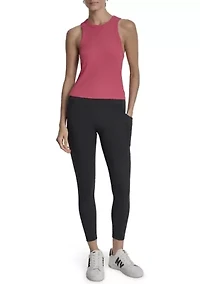 Women's Hudson Rib High Neck Meet and Greet Tank Top