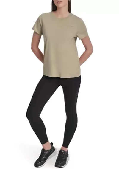 Women's HD Logo Short Sleeve Relaxed Fit Crew Neck T-Shirt