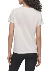 Women's HD Logo Short Sleeve Relaxed Fit Crew Neck T-Shirt