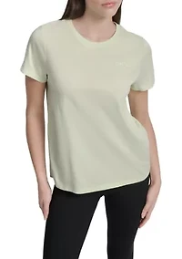 Women's HD Logo Short Sleeve Relaxed Fit Crew Neck T-Shirt