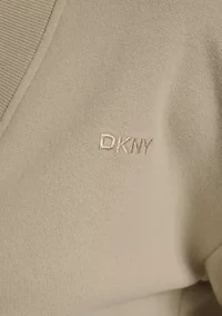 Women's Tonal Embroidered Logo Deep V-Neck Sweatshirt