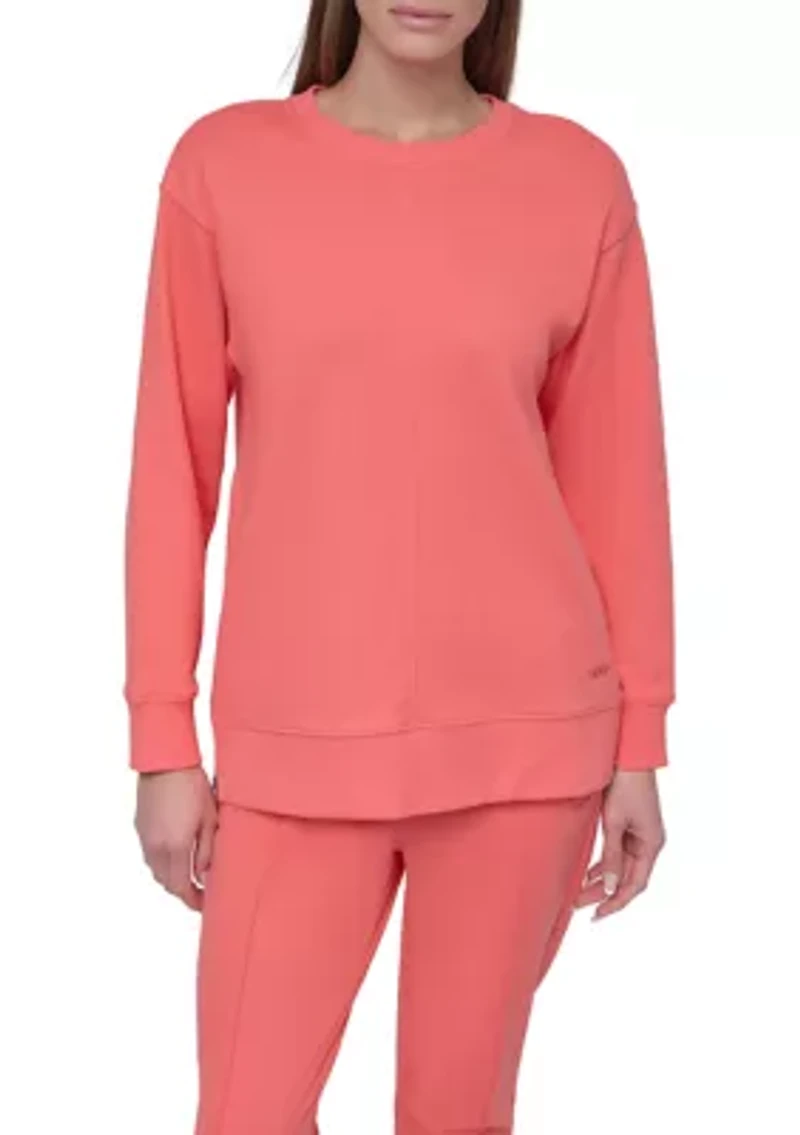 Crew Neck French Terry Pullover