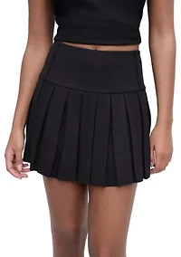 Women's Court Piqué Pleated Tennis Skort