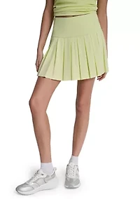 Women's Court Piqué Pleated Tennis Skort