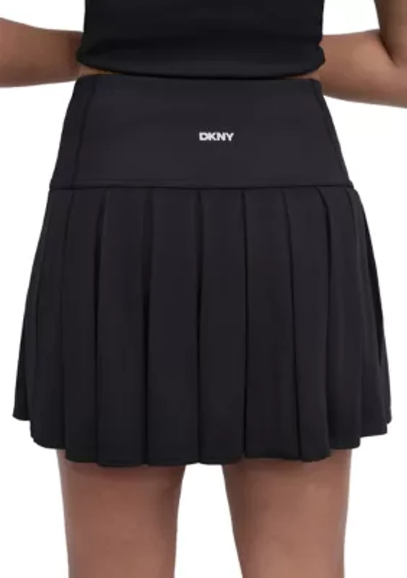 Women's Court Piqué Pleated Tennis Skort