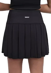 Women's Court Piqué Pleated Tennis Skort