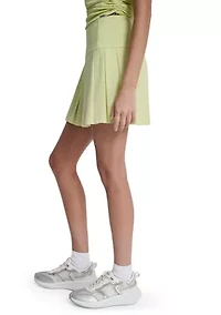 Women's Court Piqué Pleated Tennis Skort