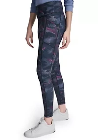 Women's Elevate Interlock High Waist 7/8 Printed Fitness Tights