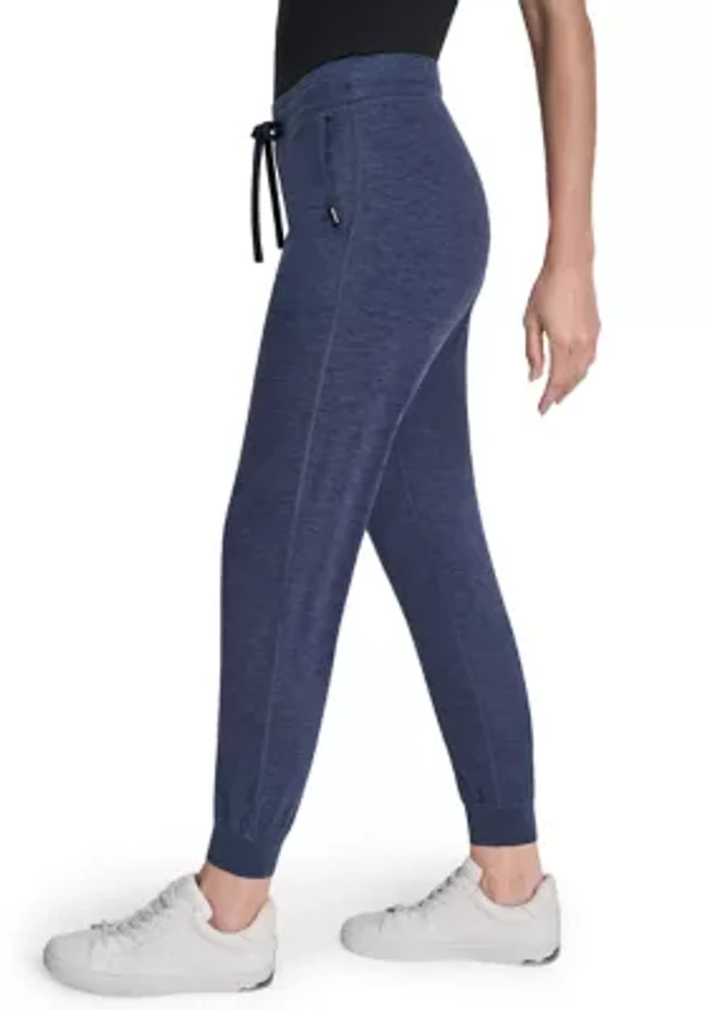 Women's Spacedye High Waist Slim Fit Joggers
