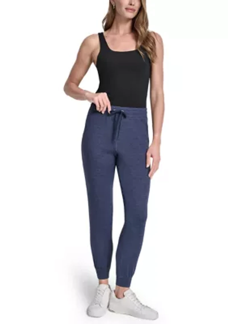 Women's Spacedye High Waist Slim Fit Joggers