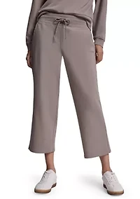 Women's Embroidered Logo Cropped Sweatpants