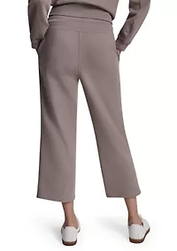 Women's Embroidered Logo Cropped Sweatpants