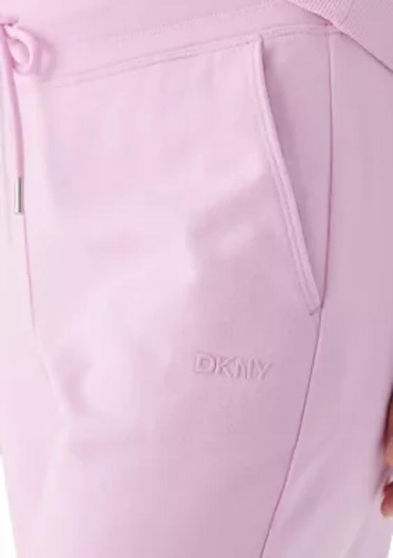 Women's Embroidered Logo Cropped Sweatpants