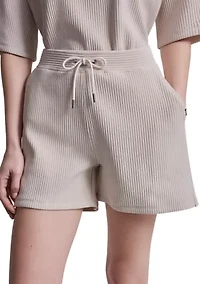 Women's Tech Ottoman Mid-Rise Shorts