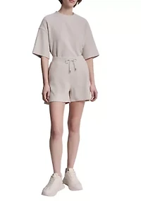 Women's Tech Ottoman Mid-Rise Shorts