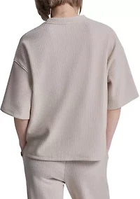 Women's Tech Ottoman Short Sleeve V-Inset Shirt