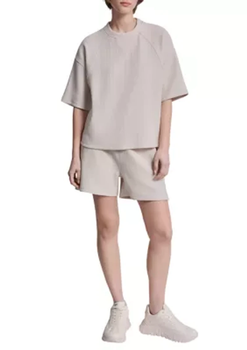 Women's Tech Ottoman Short Sleeve V-Inset Shirt