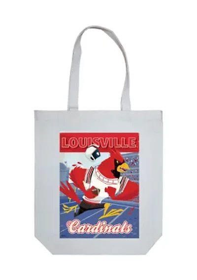 NCAA University of Louisville Canvas Tote