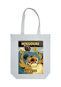 NCAA University of Missouri Canvas Tote