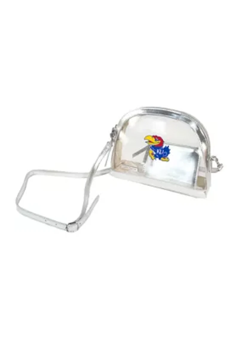 NCAA Kansas Jayhawks Half Moon Crossbody 