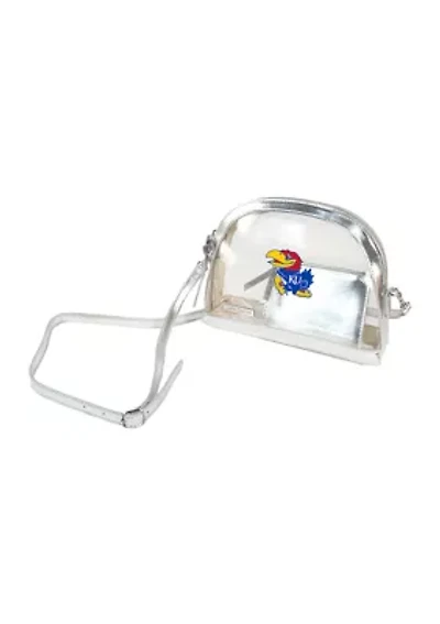 NCAA Kansas Jayhawks Half Moon Crossbody 