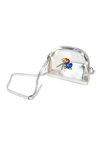 NCAA Kansas Jayhawks Half Moon Crossbody 