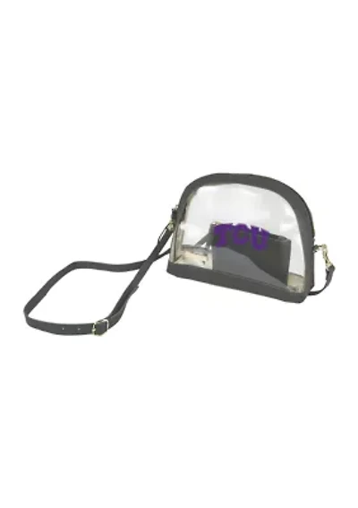 NCAA TCU Horned Frogs Half Moon Crossbody 