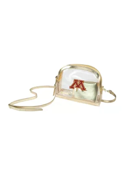 NCAA Minnesota Gophers Half Moon Crossbody 